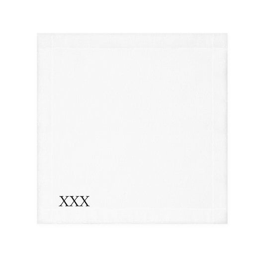 X’s and O’s Face Towel