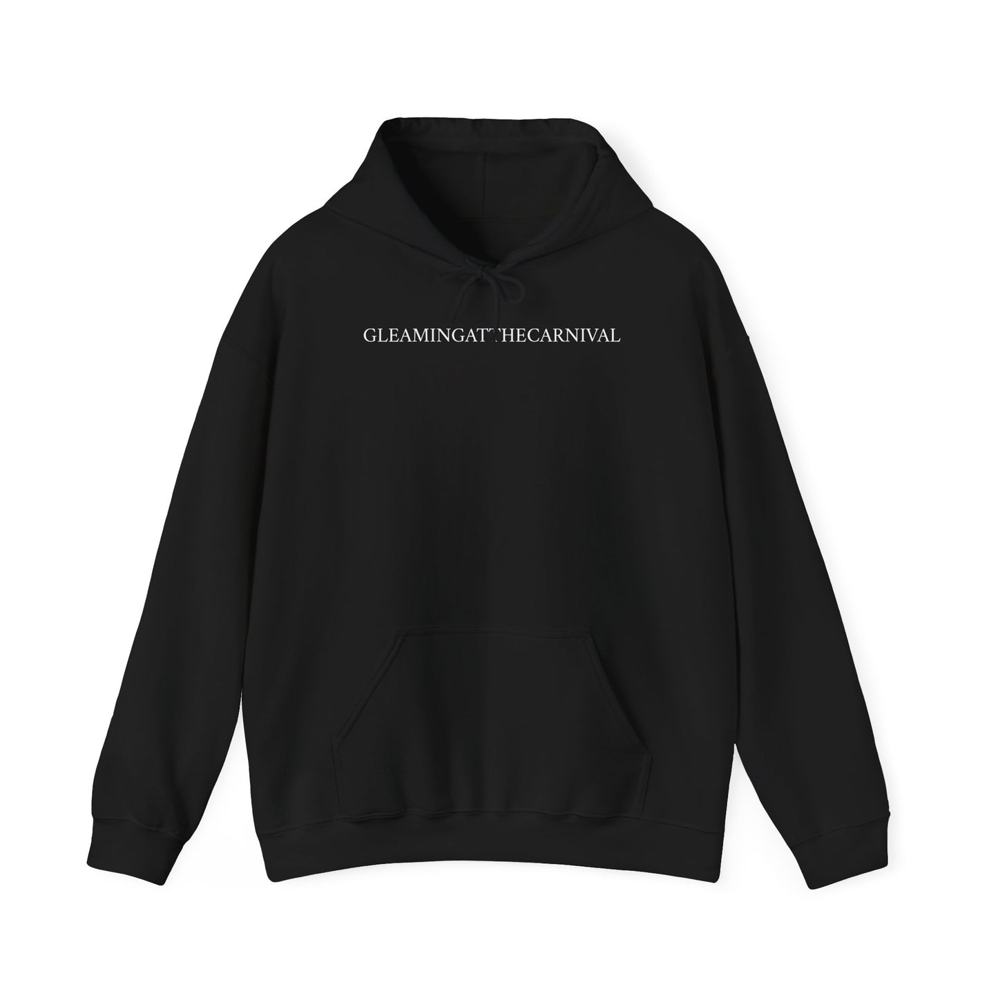 X’s and O’s Hoodie | Gleaming at The Carnival | All Black