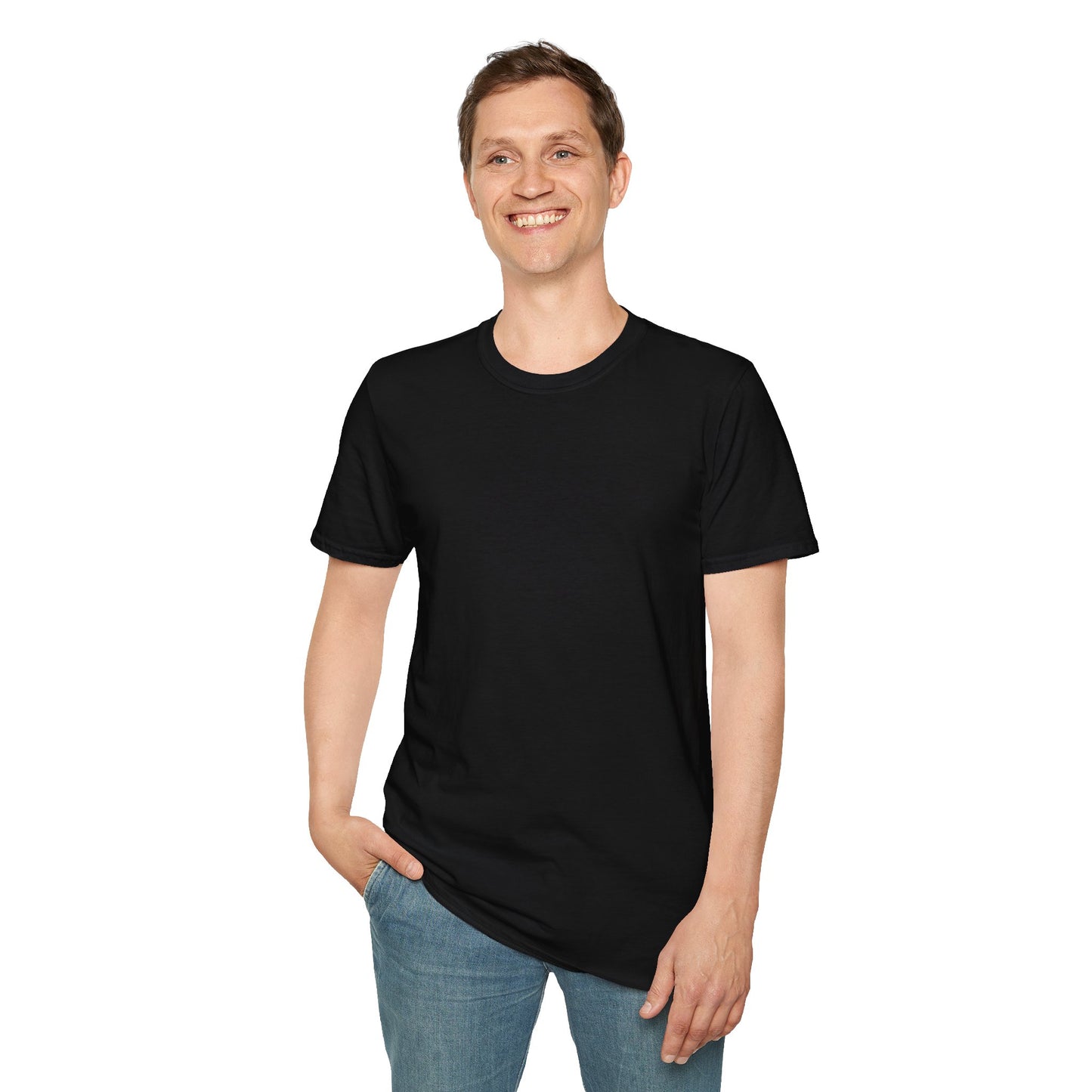 Youth Culture Tee | New York Collection | Unisex, Slim Black T-shirt