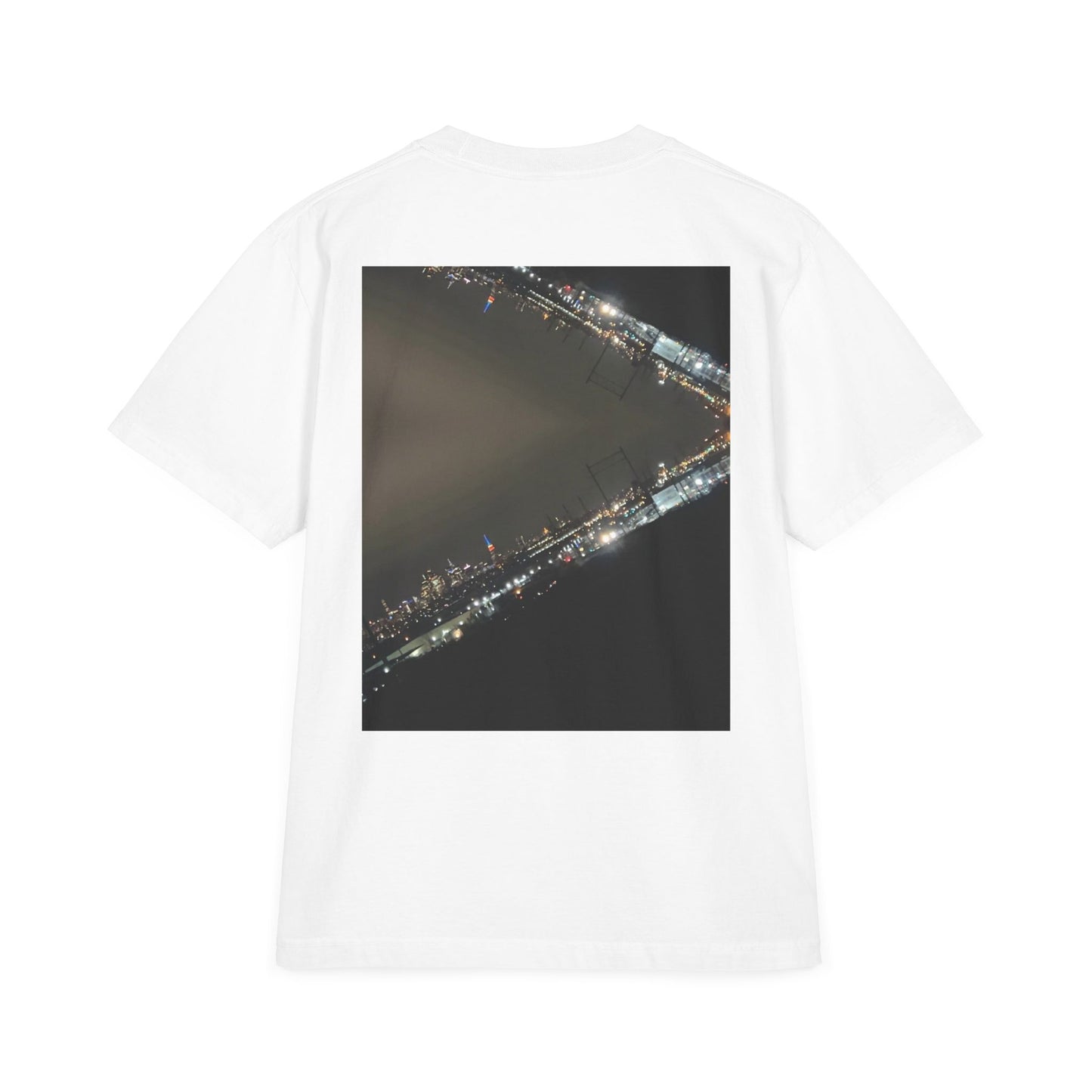 Oversized Drop Shoulder CityScape Tee | New York Collection |