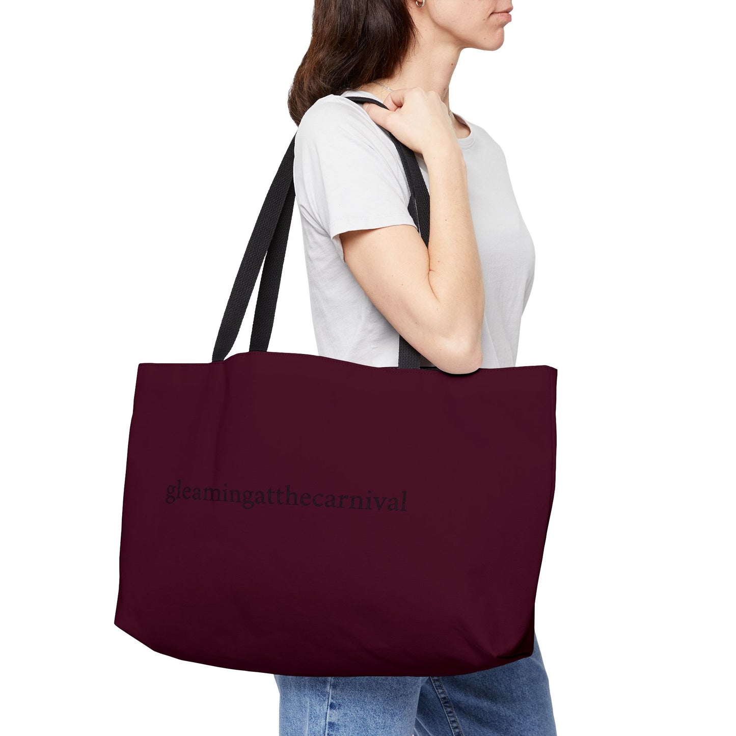 Nightmare or Fantasy Tote Bag | Dark Wine