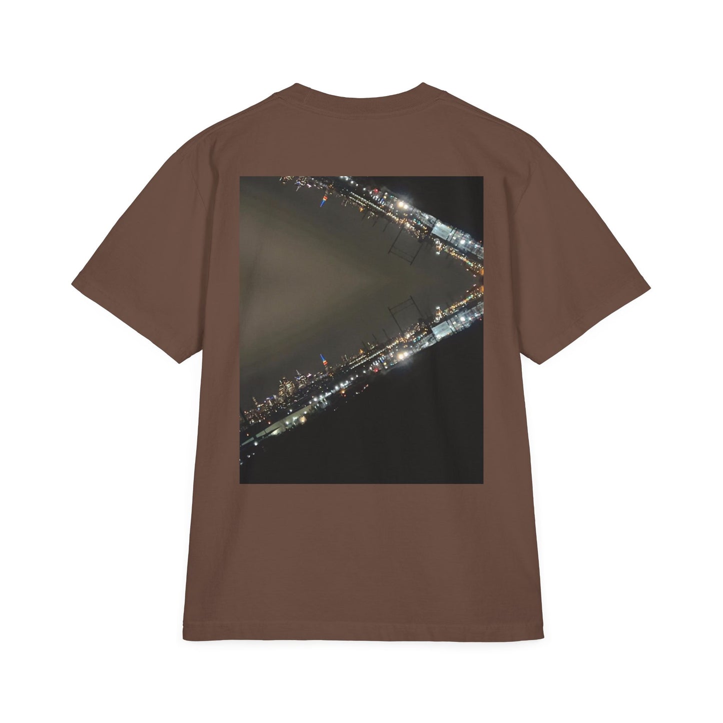 Oversized Drop Shoulder CityScape Tee | New York Collection |