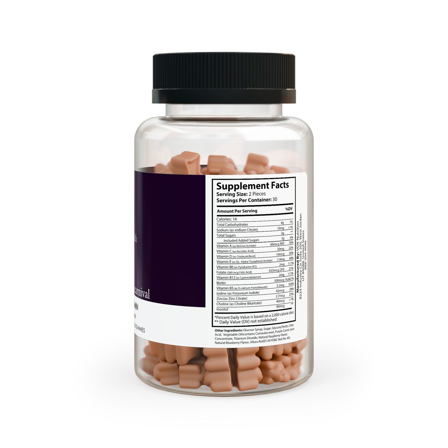 Hair Health Gummies (60 Gummies)