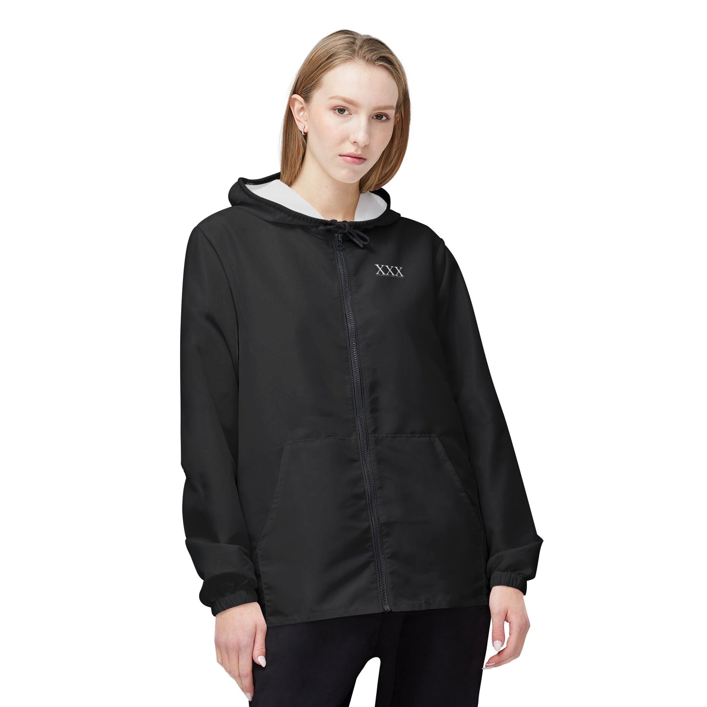 X’s and O’s Windbreaker | Coal