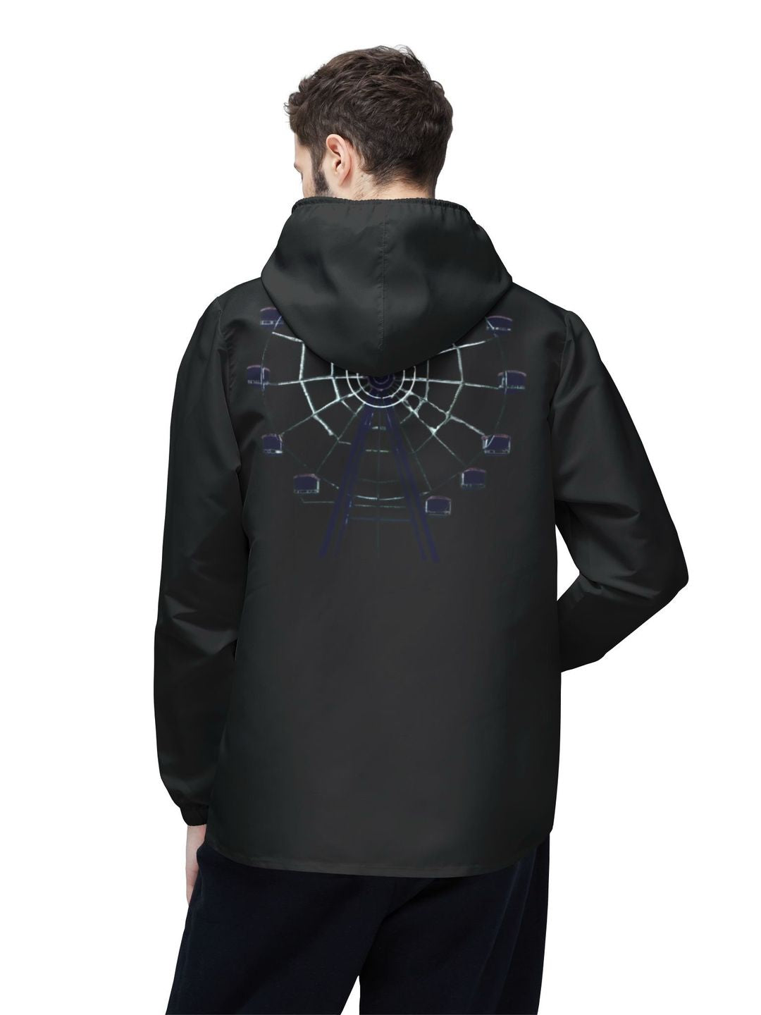 X’s and O’s Windbreaker | Coal