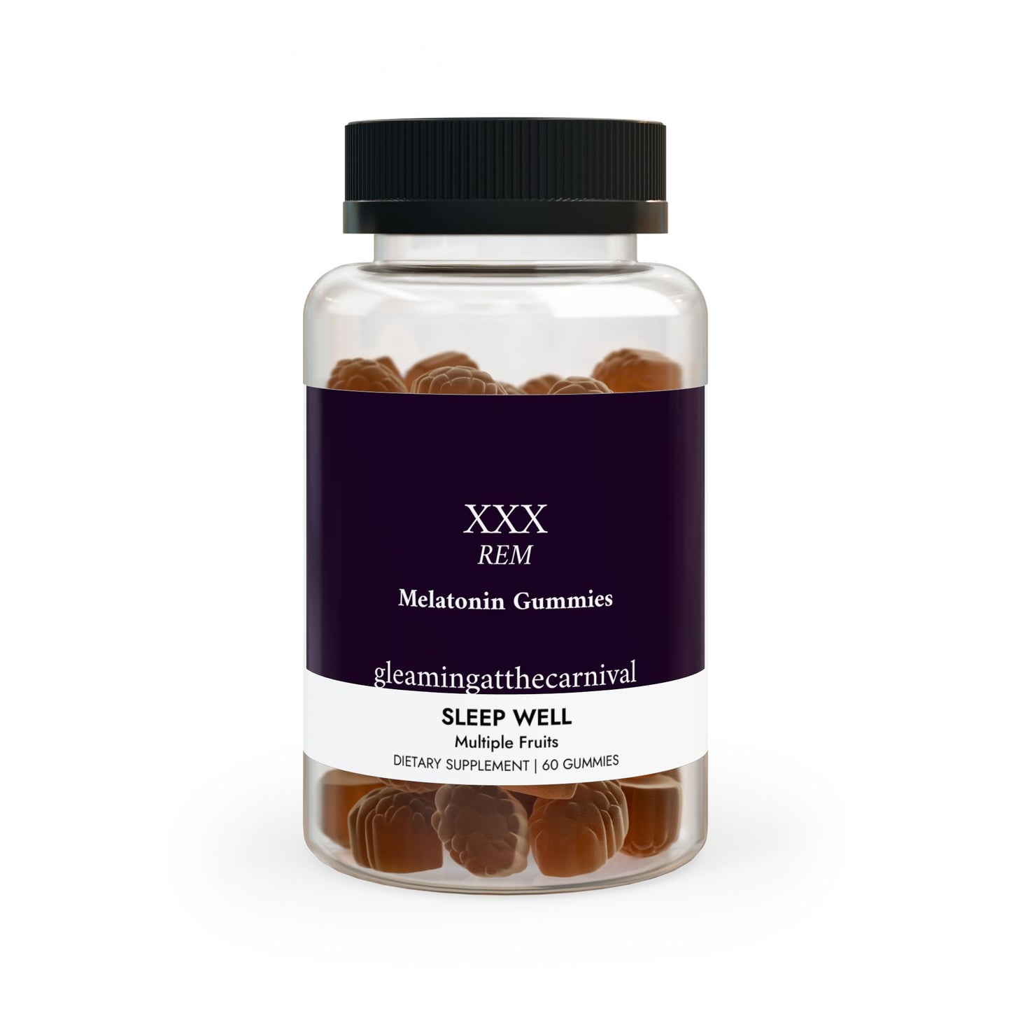 “REM” Melatonin Gummies (60 Gummies)