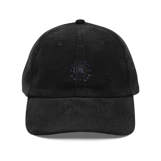 Big Ferris Wheel; X’s and O’s Vintage Corduroy Hat