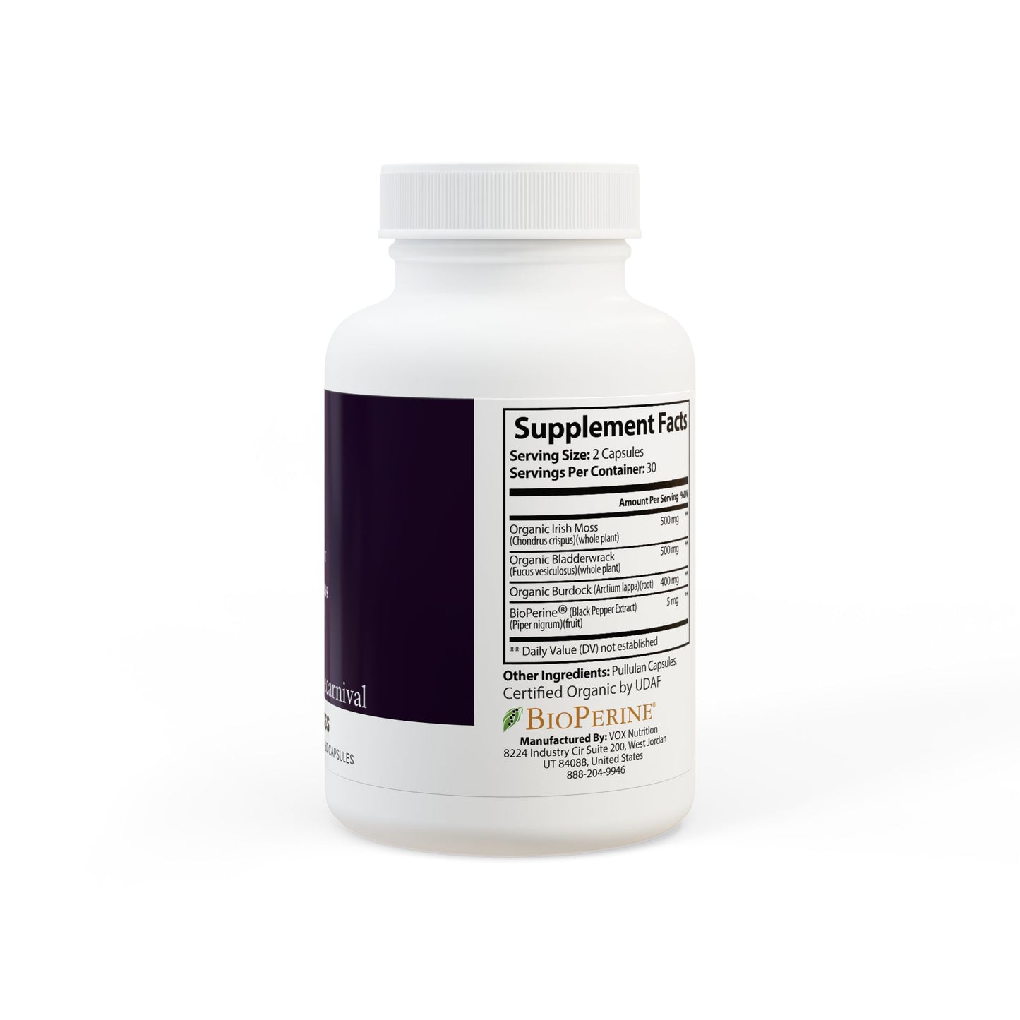 “Atlantis” Sea Moss Supplement (60 Capsules)