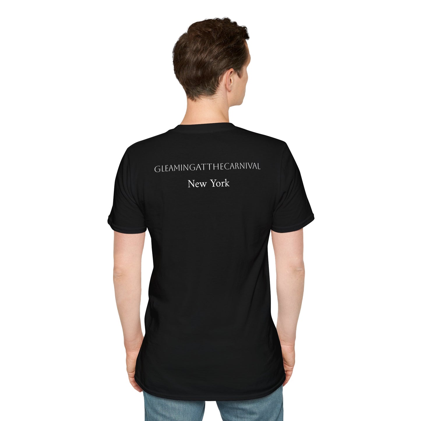 Youth Culture Tee | New York Collection | Unisex, Slim Black T-shirt